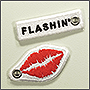 Embroidered key rings for FLASHIN