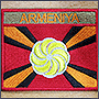 Patch in form of a flag and lettering Armenia