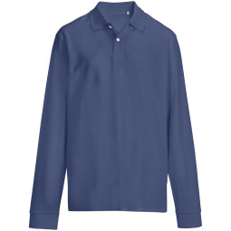 Рубашка поло унисекс с длинным рукавом Pacific LSL