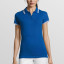 Рубашка поло женская Pasadena Women 200 с контрастной отделкой