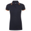 Рубашка поло женская Pasadena Women 200 с контрастной отделкой