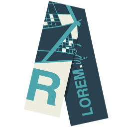 Шарф на заказ Tricksy Classic Fint, L