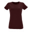 Футболка REGENT FIT WOMEN, тёмно-бордовый, M, 100% х/б, 150 г/м2