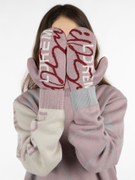 Варежки на заказ Mani, полушерсть