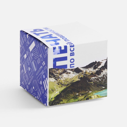 Коробка с полноцветной печатью для зонта складного Basic