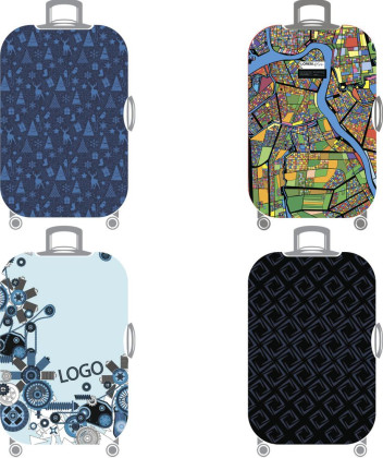 Чехол на чемодан Kansi на заказ, неопрен