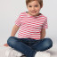 Футболка детская Miles Kids серый с желтым