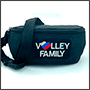 Логотип Volley Family на поясной сумке