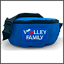 Логотип Volley Family на поясной сумке