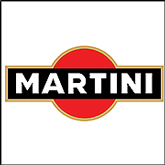Эскиз надписи на фартук Martini