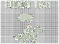Логотип KudaGo в стежковом формате