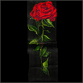 Эскиз розы - картина маслом