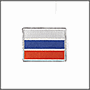 Вышитый флаг России