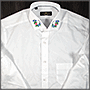 Вышивка славянской мужской рубахи