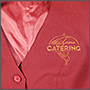 Embroidery on vest 16 tons Catering