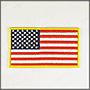 Вышитый флаг США. Шеврон