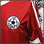 Фото вышивки на футбольной форме для ФК Лейб-Медик