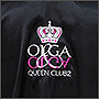 Embroidery of a crown for Queenclub2