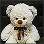 Нашивка-валентинка на игрушечного медведя