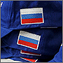 Вышивка символики России на боковой части кепки. Купить