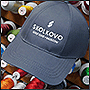 Фото вышивки на кепке логотипа Skolkovo Golf club