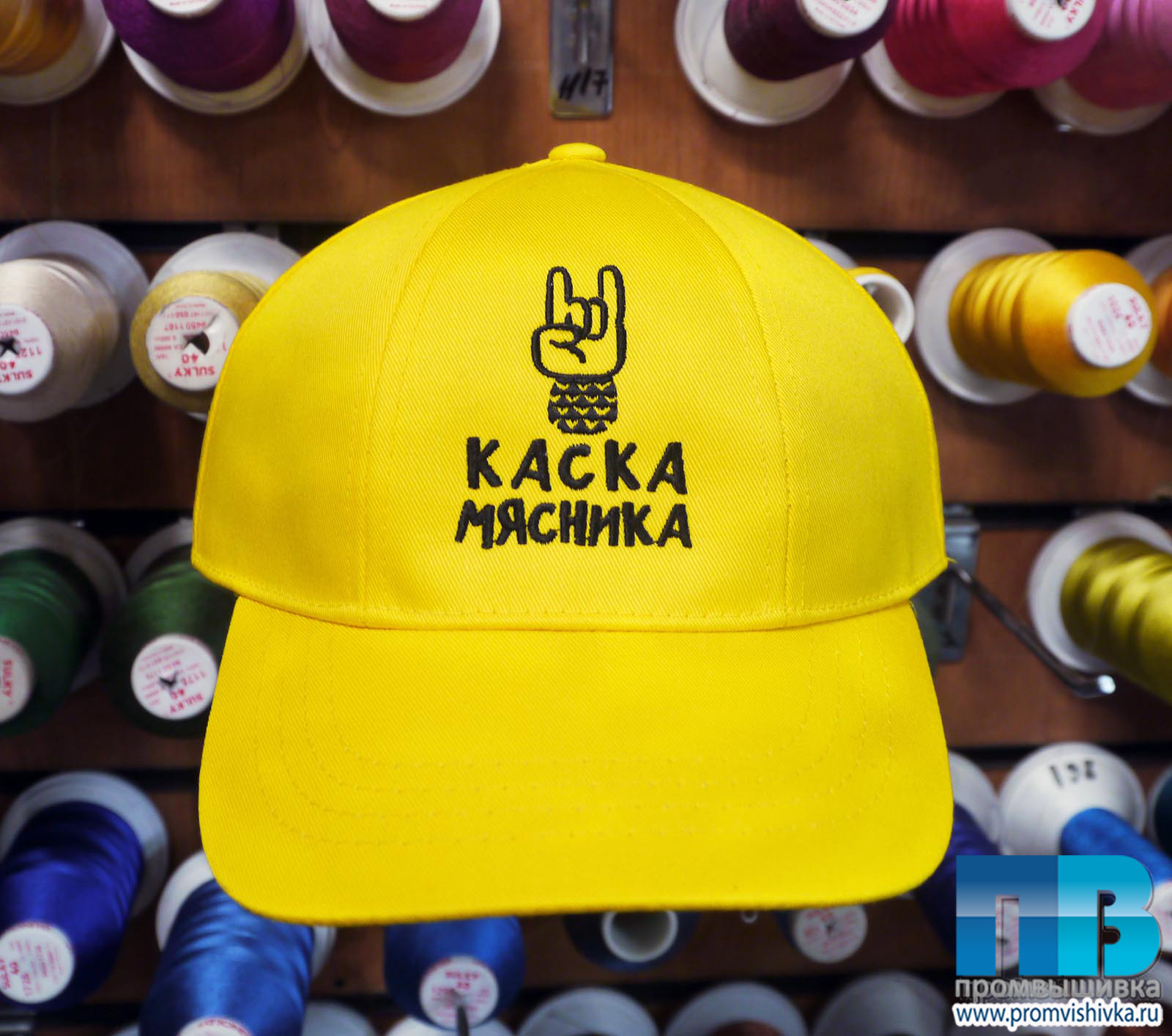 Вышивка на snapback