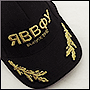3D embroidery of YAVVFU on caps