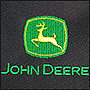 Фото вышивки логотипа John Deere