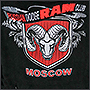 Фото вышивки на куртке логотипа Russian Dodge RAM club