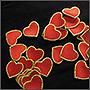 Нашивки на локтях в форме сердечек