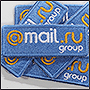 Вышитые бирки на заказ для Mail.ru Group