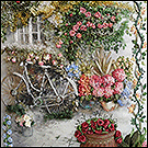 Объёмная вышивка Di van Niekerk: цветы