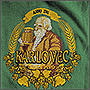 Фото вышивки эмблемы пива Karlovec на одежде