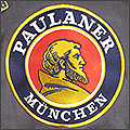 Вышивка на толстовке эмблемы пива Paulaner Munchen
