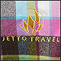 Фото вышивки на пледе логотипа Jetto Travel