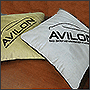 Подушки с логотипом Avilon