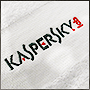 Фото вышивки на полотенце логотипа Kaspersky lab