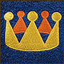 Нанесение короны на коврики