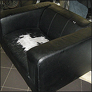 Реставрация кожаного кресла