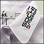 Вышивка на воротнике брендированной рубашки логотипа Sochi Autodrom