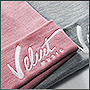 Машинная вышивка на шапках логотипа Velvet Music