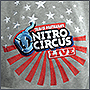 Вышивка на спине логотипа Nitro Circus