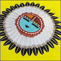 Индейский орнамент в вышивке
