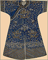 Драконье одеяние. Китай, династия Цин Цянь, период 1736-1795 г. Шёлк