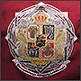 Embroidery of a banner for the Knight's Order of the Holy Sepulcher of the Lord Jerusalem