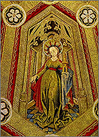Деталь золотой вышивки на церковном облачении Ордена Золотого руна