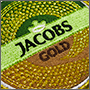 Вышитая подставка под кружку с логотипом Jacobs Gold
