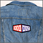 Нашивка на спине джинсовой куртки
