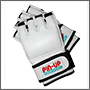 Вышивка с логотипом Pinup Partners на кожаных перчатках