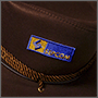 Нашивка с логотипом Sepcom на ковбойской шляпе